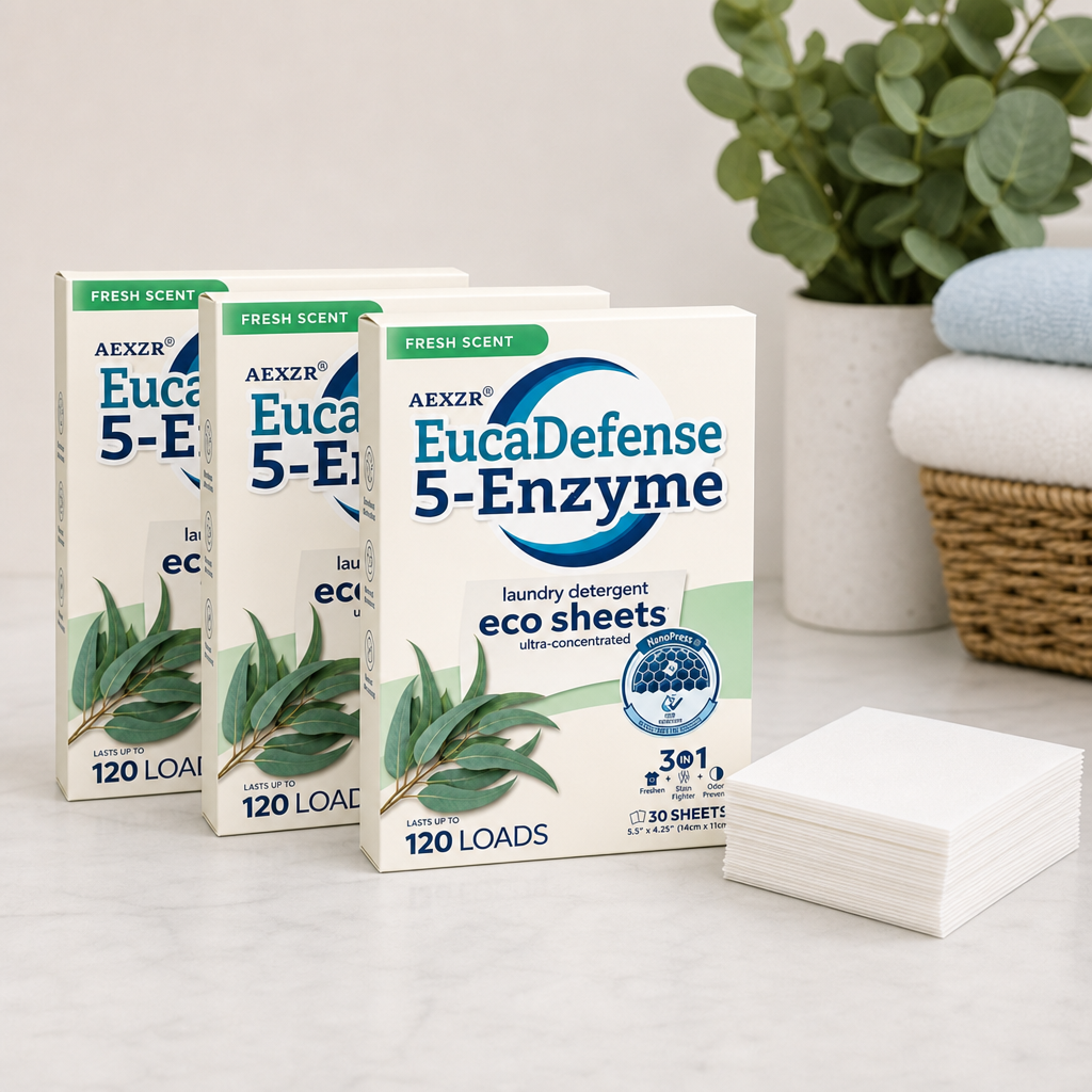 🔥 Up to 52% OFF | AEXZR® PVA-Free 5-Enzyme Eucalyptus Clean