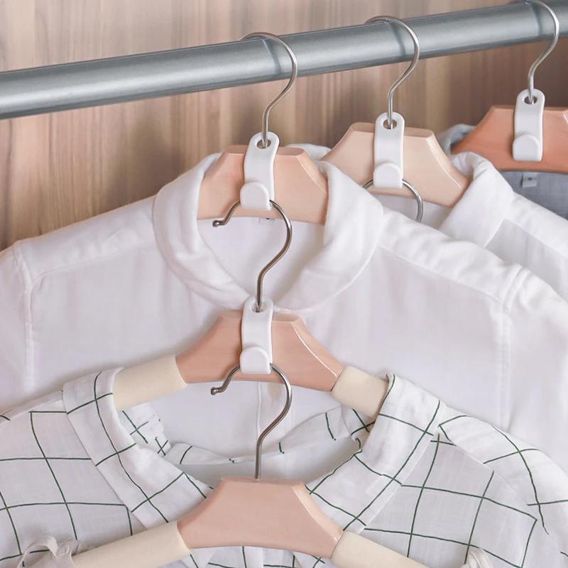 🪝 Hanger Connector Hooks - Save 50% Closet Space🏆