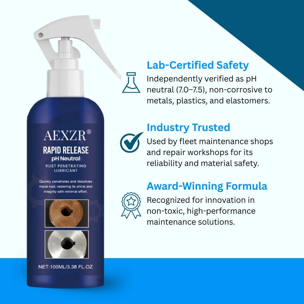 AEXZR® Rapid Release – pH Neutral Rust Penetrating Lubricant