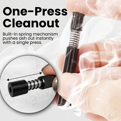 ✨Pressclean Chamber Tool – 🔧Self-Cleaning Spring Design, No Tapping Needed🌀
