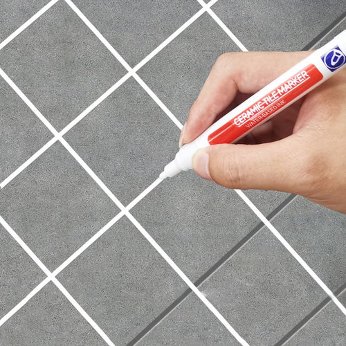 🏆✨Anti-Mosquito and waterproof grout pen —✨ Instantly Restore a Clean, Like-New Look⚡