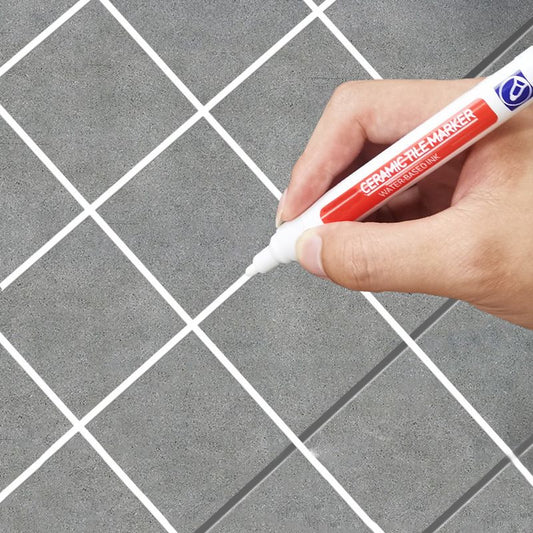 🏆Anti-Mosquito and waterproof grout pen —✨ Instantly Restore a Clean, Like-New Look⚡