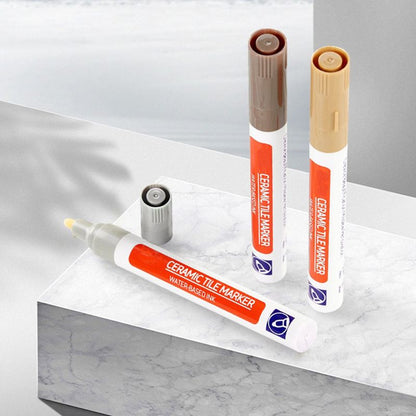 🏆✨Anti-Mosquito and waterproof grout pen —✨ Instantly Restore a Clean, Like-New Look⚡
