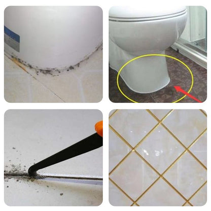🏆✨Anti-Mosquito and waterproof grout pen —✨ Instantly Restore a Clean, Like-New Look⚡
