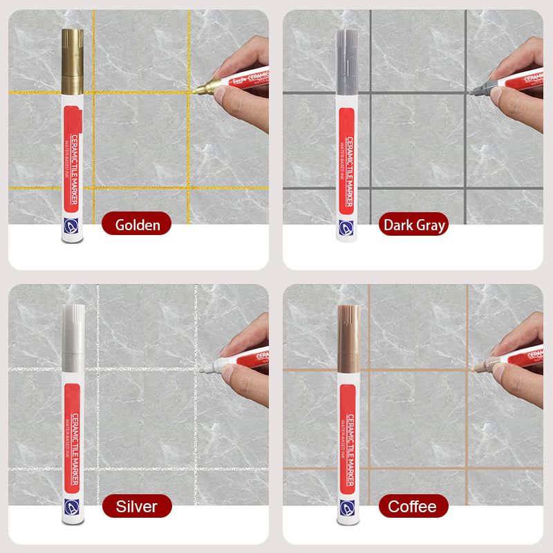 🏆✨Anti-Mosquito and waterproof grout pen —✨ Instantly Restore a Clean, Like-New Look⚡