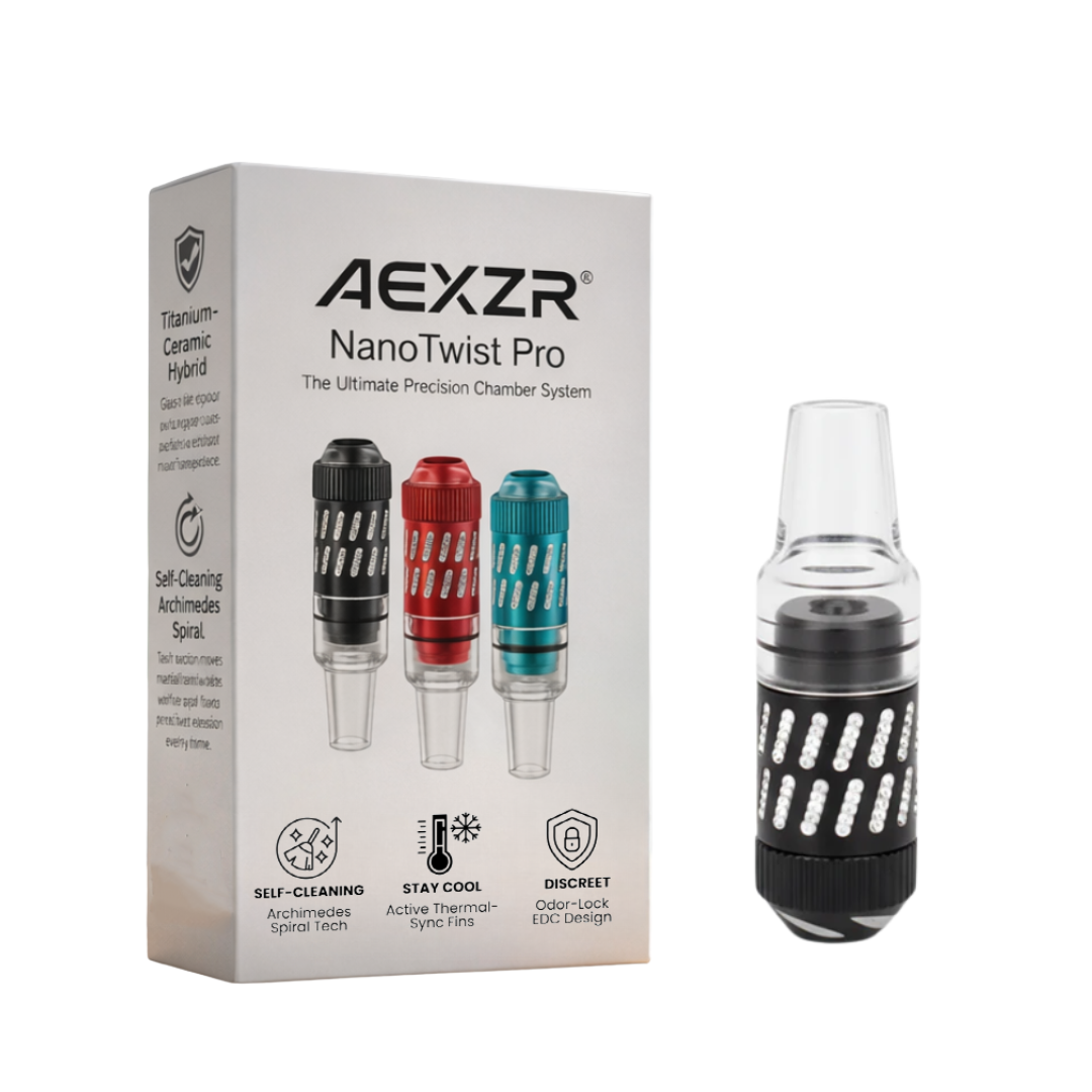 ✨AEXZR® NanoTwist Pro - Precision Chamber System 🌀No Metallic Taste, Cool to the Touch⚕️