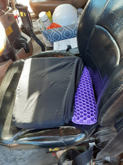 Ergonomic Silicone Gel Seat Cushion🌬️- Relief You Can Feel
