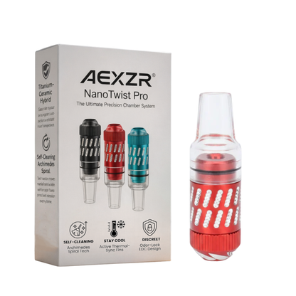 ✨AEXZR® NanoTwist Pro - Precision Chamber System 🌀No Metallic Taste, Cool to the Touch⚕️