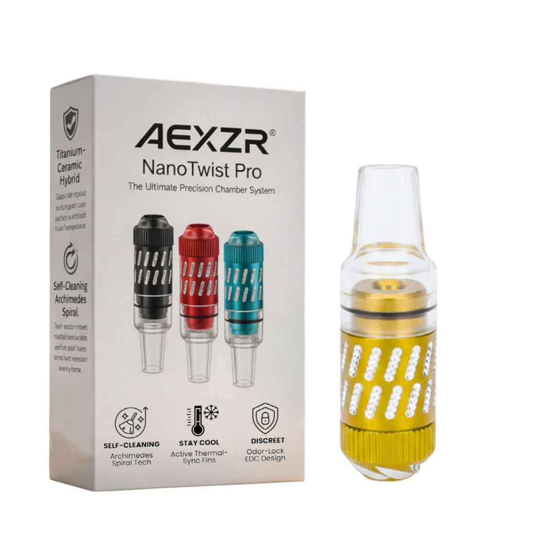 ✨AEXZR® NanoTwist Pro - Precision Chamber System 🌀No Metallic Taste, Cool to the Touch⚕️