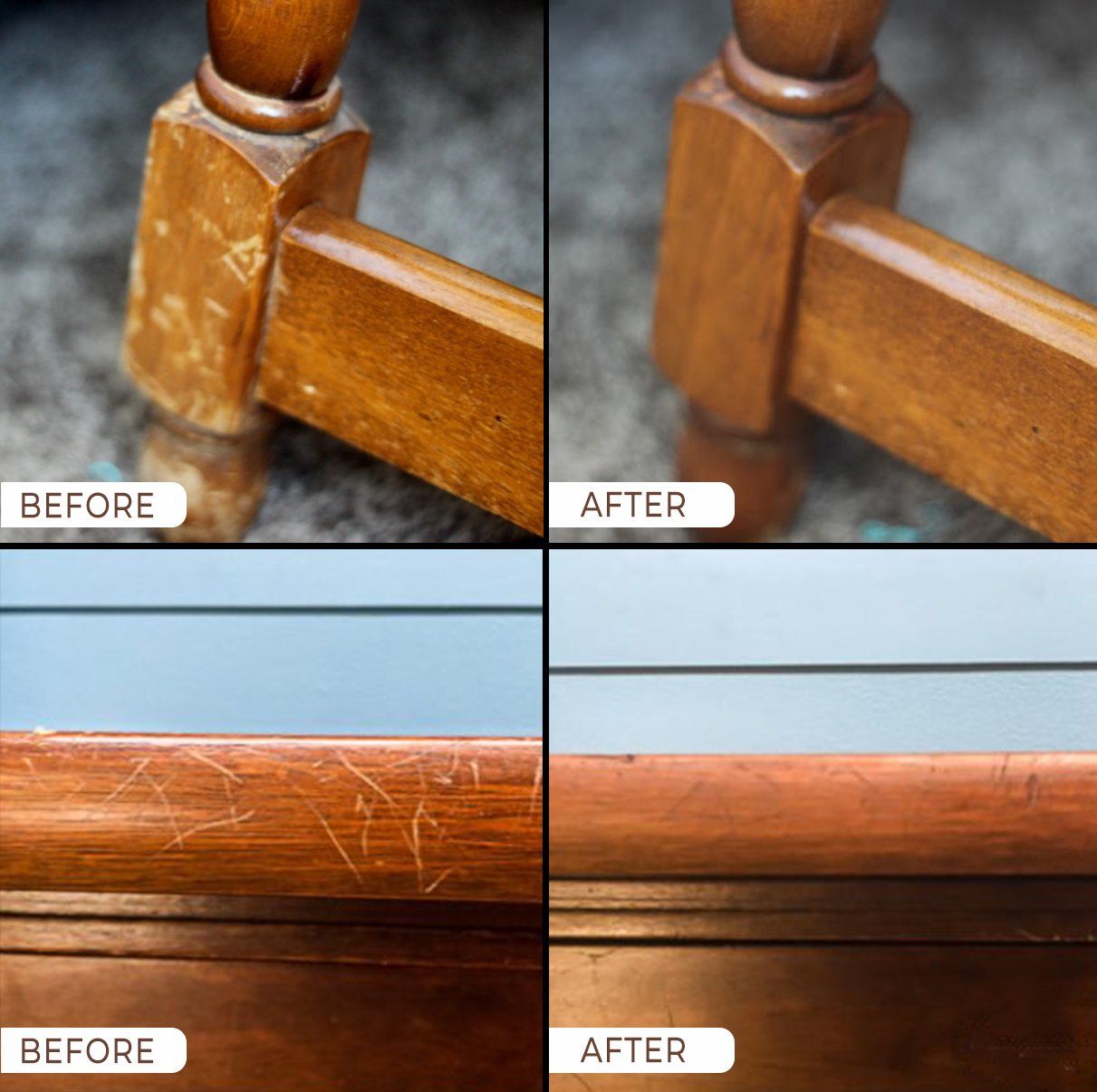 ✨ Instant Wood Scratch Concealer – 🛡️Spray, Wipe, Scratch Disappears Like Magic🪑