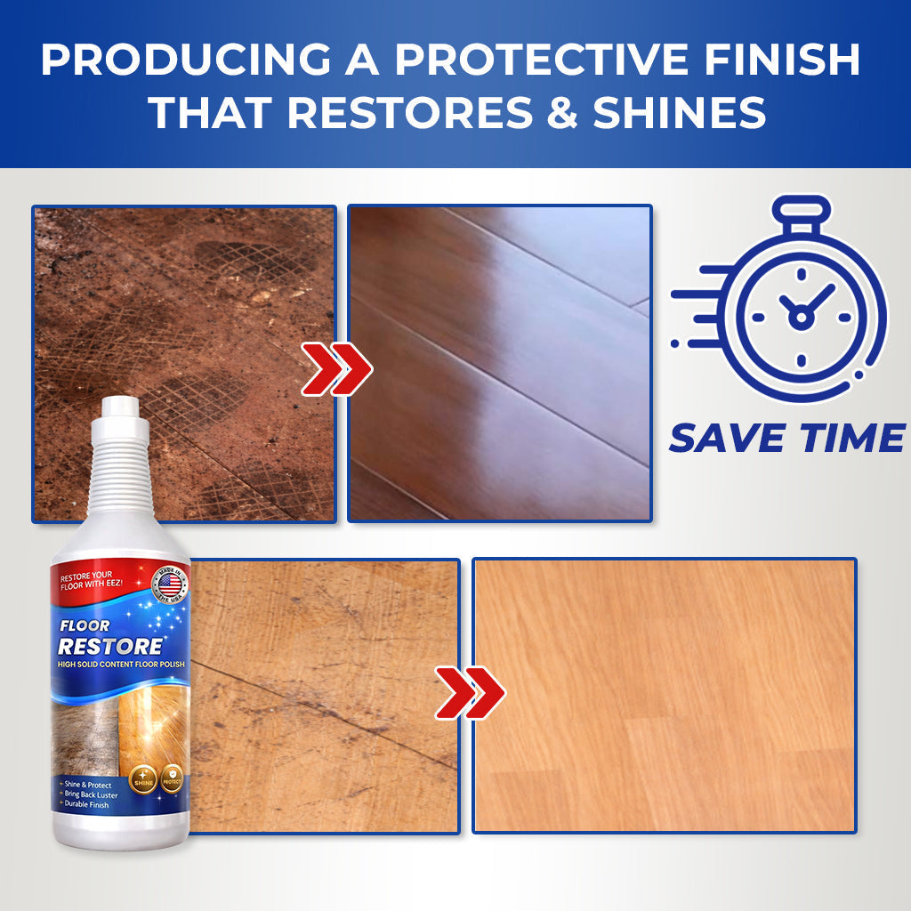 ✨Advanced Floor Restorer – 🧹Fills Scratches, Protects Against Daily Wear🛡️