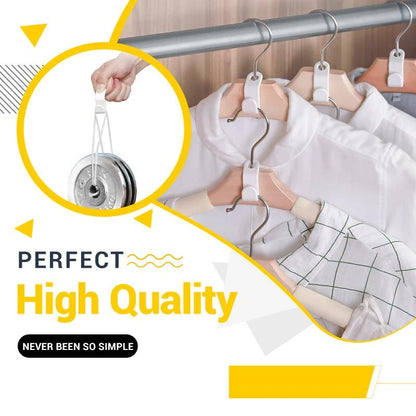 🪝 Hanger Connector Hooks - Save 50% Closet Space🏆