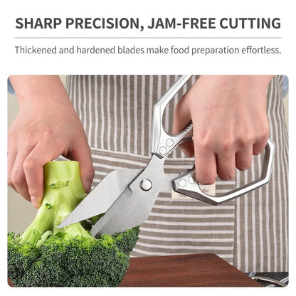 Heavy-Duty Kitchen Shears – Cut Poultry, Bones & Meat with Ease
