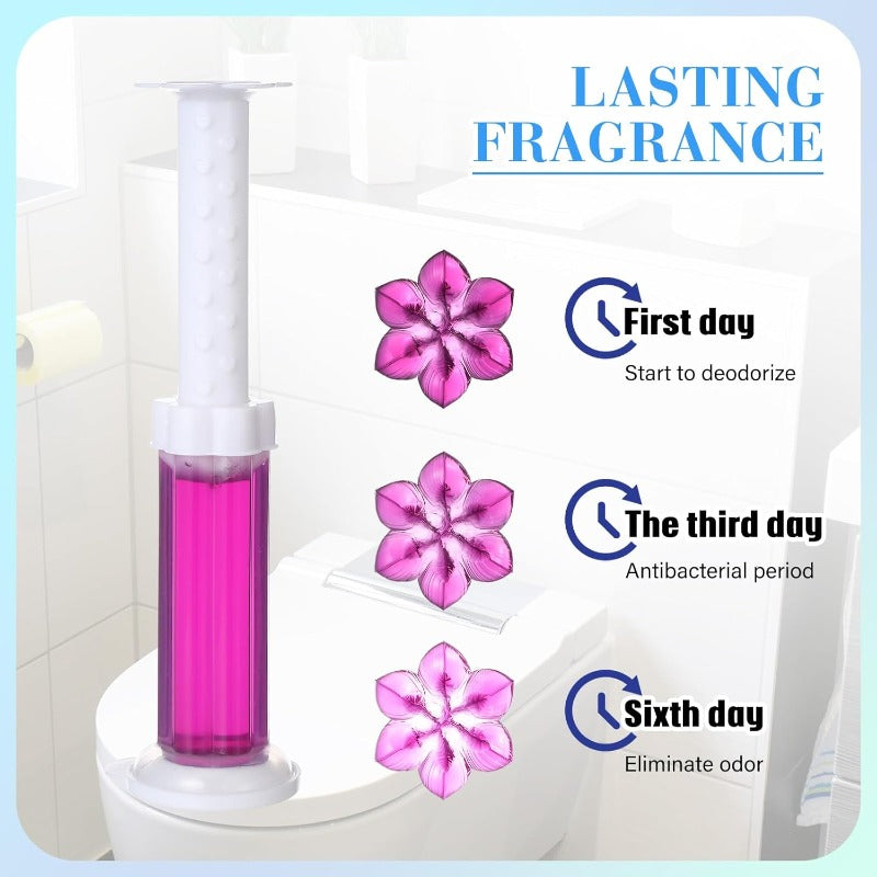 🌸 Fresh Flush Gel Stamp Kit – One Stamp Lasts 150 Flushes✨