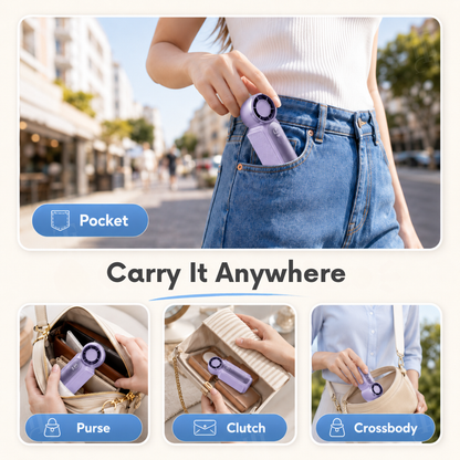 🪶RZXEA™ Pocket-Sized Handheld Fan💨