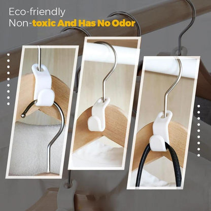 🪝 Hanger Connector Hooks - Save 50% Closet Space🏆