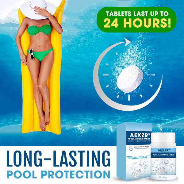 🛡️AEXZR® Pool Sanitizing Tablet -🌊Effortless Maintenance, Maximum Clarity ✨
