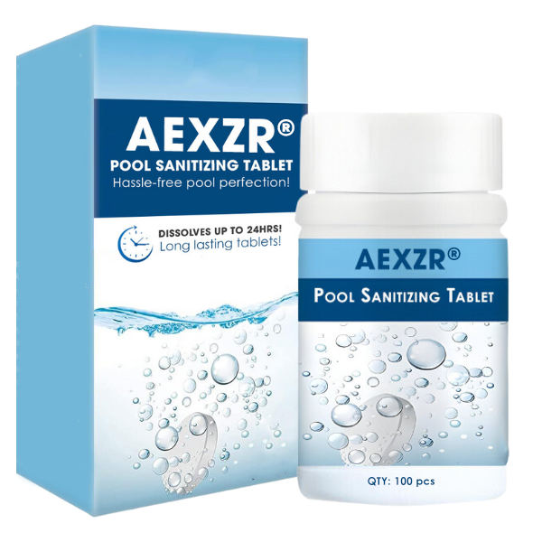 🛡️AEXZR® Pool Sanitizing Tablet -🌊Effortless Maintenance, Maximum Clarity ✨