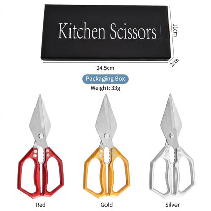 Heavy-Duty Kitchen Shears – Cut Poultry, Bones & Meat with Ease