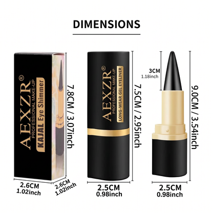 🏆AEXZR® Anti-Smudge Gel Eyeliner(2 Pcs)🖌️