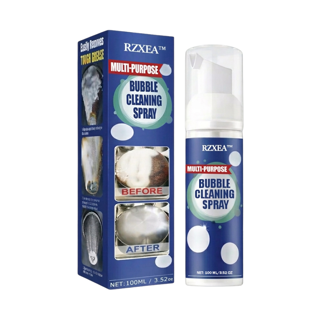 ✨🫧RZXEA™ Multi-Purpose Bubble Cleaning Spray -🏠 Melt Away Heavy Grease in Seconds 🫧