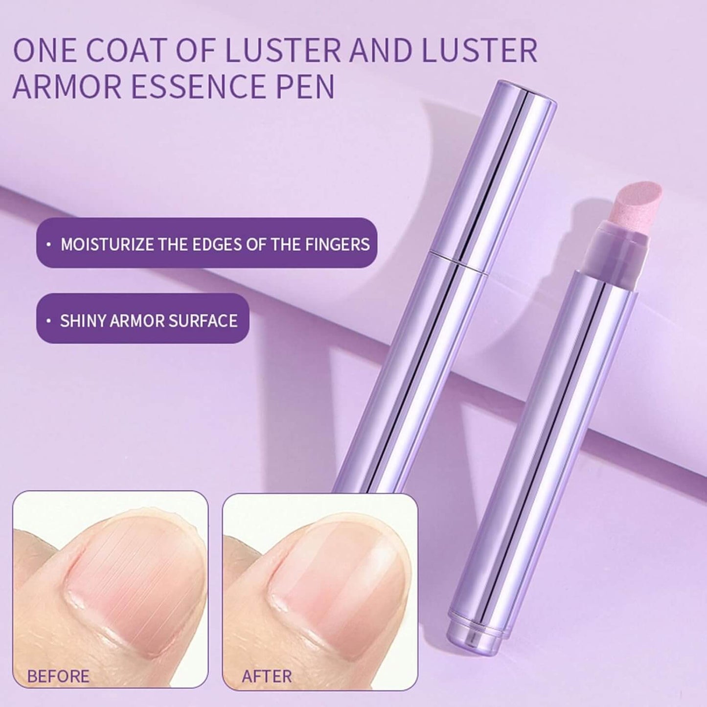 ✨Ceramic Cuticle Pen – 45° Angled Tip, Nourishing Oil, Salon Results at Home