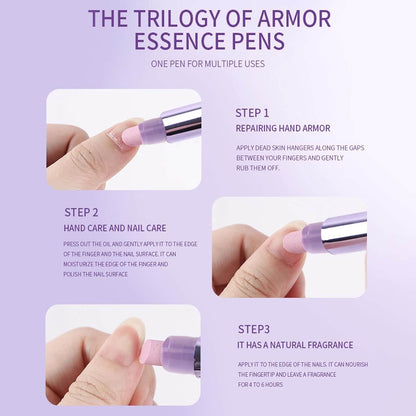✨Ceramic Cuticle Pen – 45° Angled Tip, Nourishing Oil, Salon Results at Home