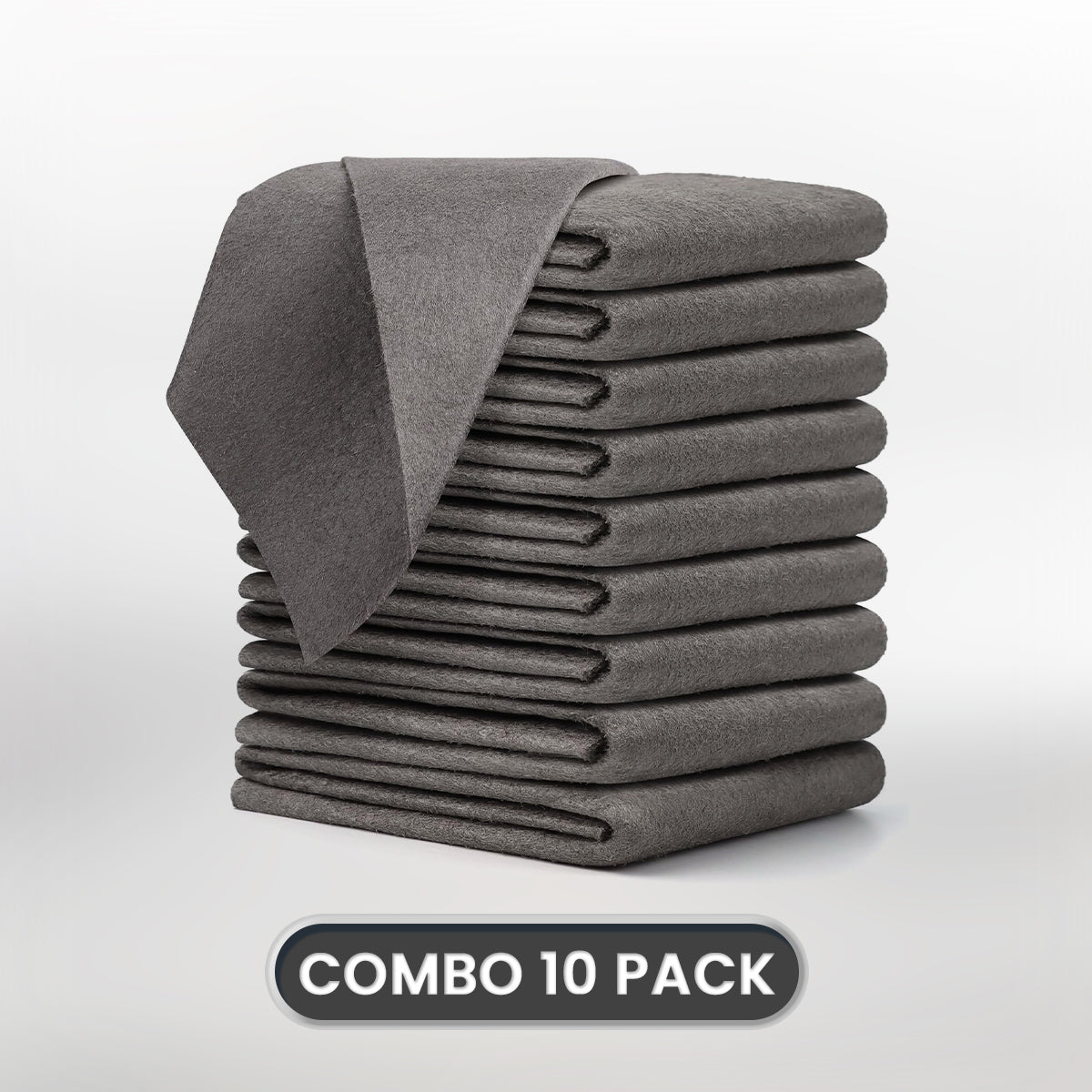 🧹Thickened Magic Microfiber Cleaning Cloth — Ultra-Absorbent & Lint-Free for Streak-Free Shine