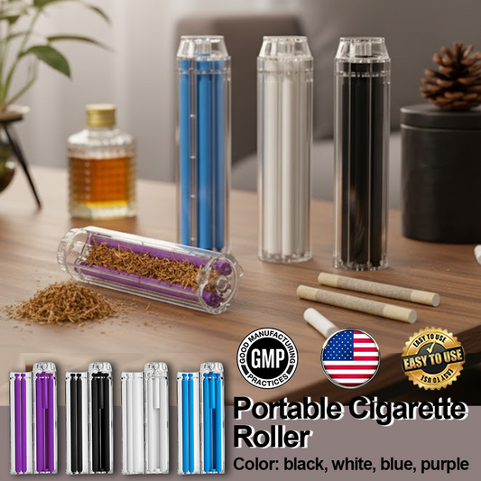 🏆🌀 SmartRoll Portable Cigarette Roller – ✨Perfect Uniform Rolls in Seconds🧳