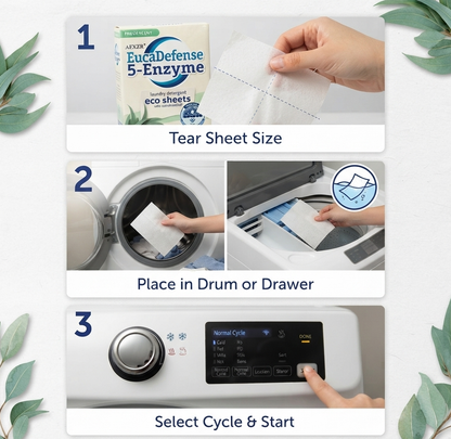 🔥 Up to 52% OFF | AEXZR® PVA-Free 5-Enzyme Eucalyptus Clean