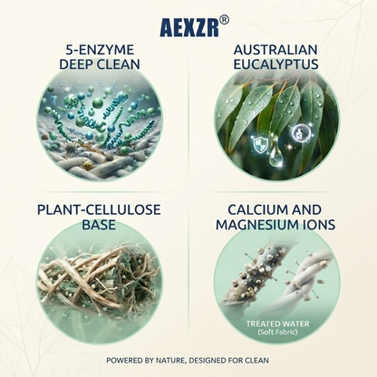 🔥 Up to 52% OFF | AEXZR® PVA-Free 5-Enzyme Eucalyptus Clean