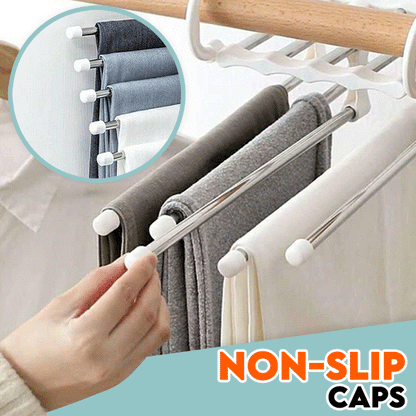 👕Magic Multi-Hanger –✨ 1 Holds 5, Saves 80% Space✅