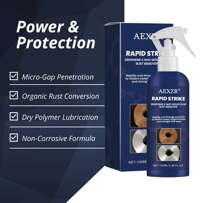 AEXZR® Rapid Strike – Graphene & NHC Molecular Rust Remover