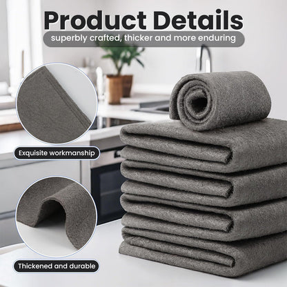 🧹Thickened Magic Microfiber Cleaning Cloth — Ultra-Absorbent & Lint-Free for Streak-Free Shine