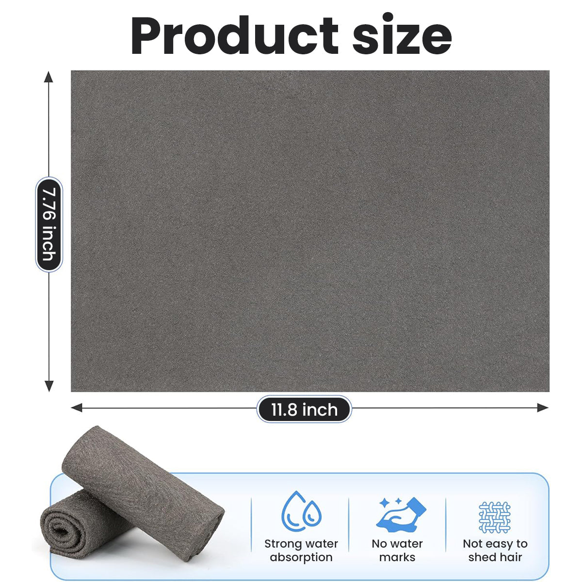 🧹Thickened Magic Microfiber Cleaning Cloth — Ultra-Absorbent & Lint-Free for Streak-Free Shine