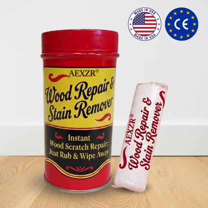 🏆AEXZR® Wood Repair & Stain Remover-✨– Instantly Erases Scratches, Scuffs & Watermarks🪑