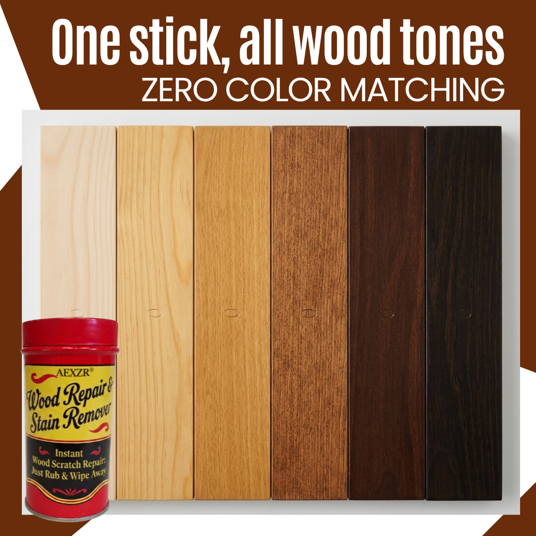 🏆AEXZR® Wood Repair & Stain Remover-✨– Instantly Erases Scratches, Scuffs & Watermarks🪑