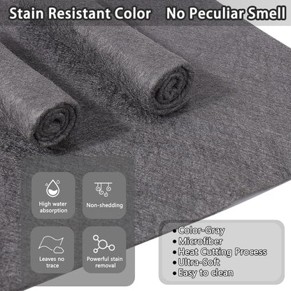 🧹Thickened Magic Microfiber Cleaning Cloth — Ultra-Absorbent & Lint-Free for Streak-Free Shine