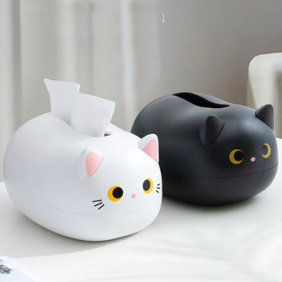 Cat Tissue Box