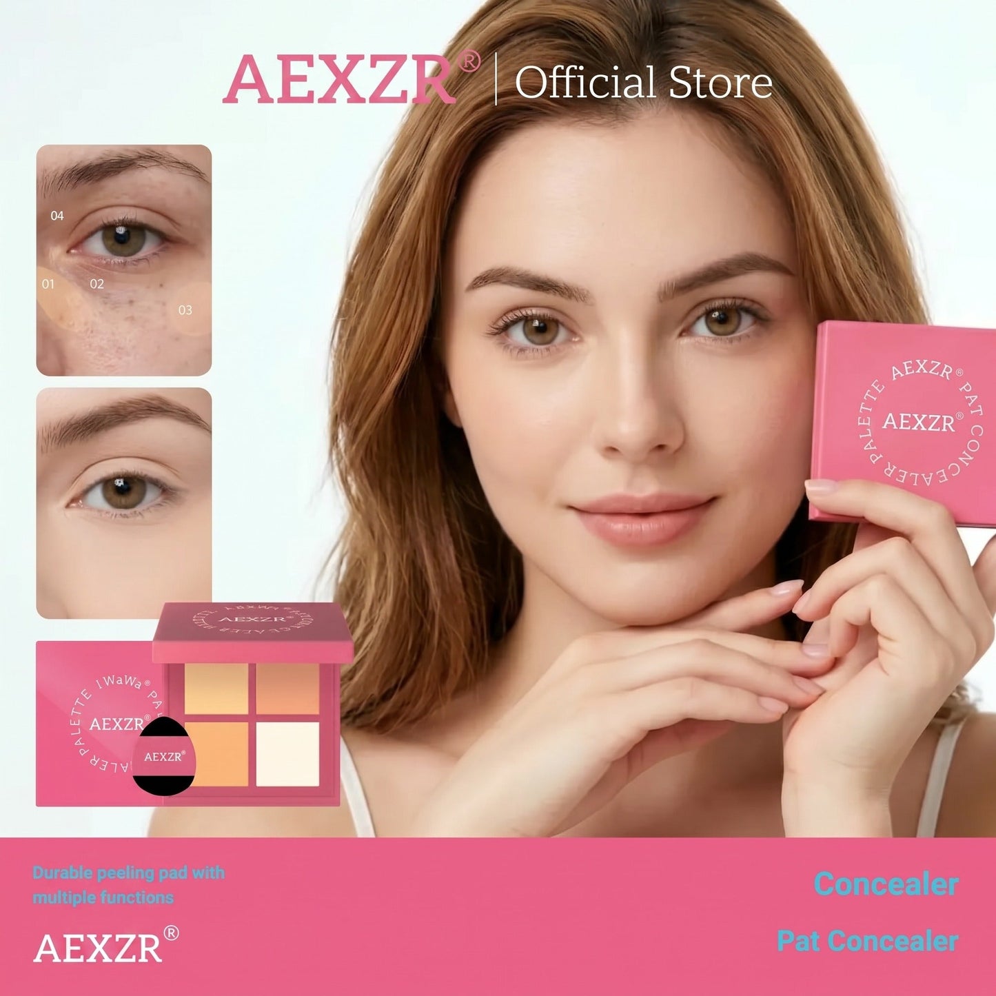 🏆AEXZR® 4-Color Concealer Palette🎨