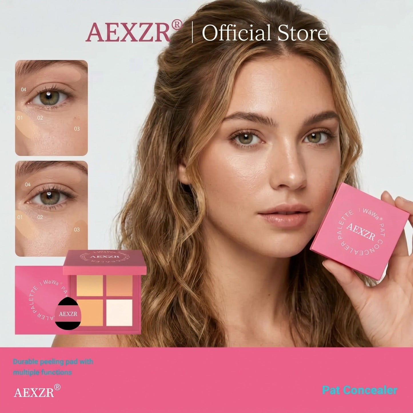 🏆AEXZR® 4-Color Concealer Palette🎨