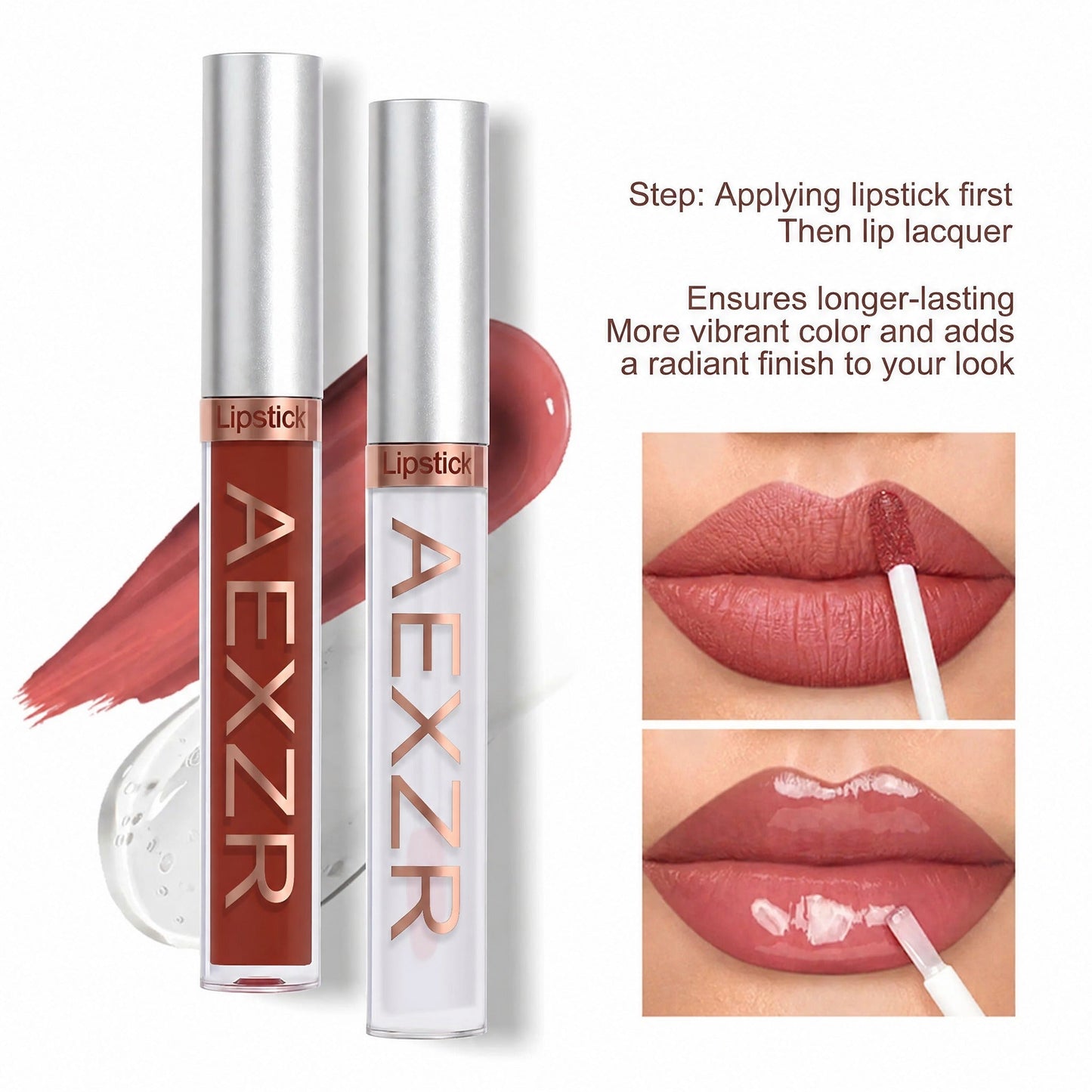 💄10 Pcs Matte Lip Glossy Set💋 Waterproof & Non-Stick Cup Matte Lip Glaze – Long Lasting, Sweatproof✨