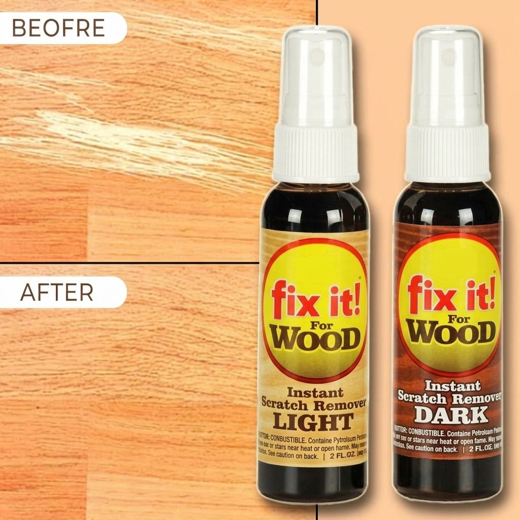 ✨ Instant Wood Scratch Concealer – 🛡️Spray, Wipe, Scratch Disappears Like Magic🪑
