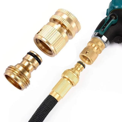 🔥 Garden Hose Quick Connector – Leak-Free Brass Fitting, 200 PSI🔩
