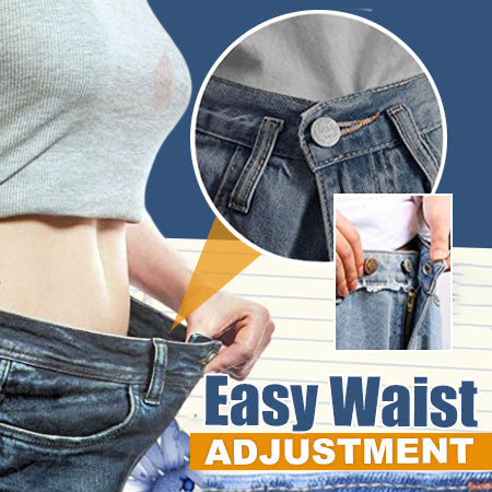 🏆✨Adjustable No-Sew Jeans Button🔘Clip On & Go, Fix Loose/Tight Jeans✨