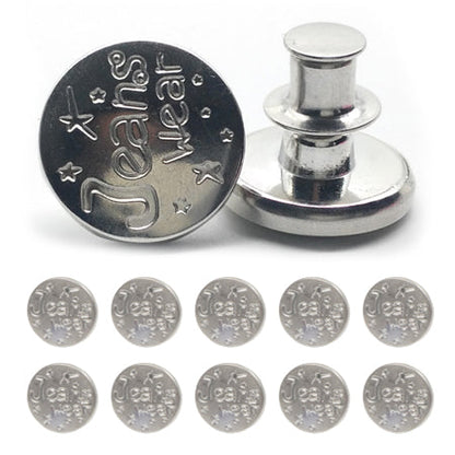 🏆✨Adjustable No-Sew Jeans Button🔘Clip On & Go, Fix Loose/Tight Jeans✨