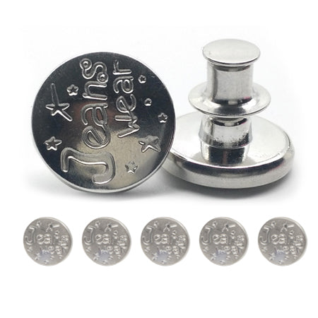 🏆✨Adjustable No-Sew Jeans Button🔘Clip On & Go, Fix Loose/Tight Jeans✨
