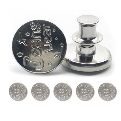 🏆✨Adjustable No-Sew Jeans Button🔘Clip On & Go, Fix Loose/Tight Jeans✨