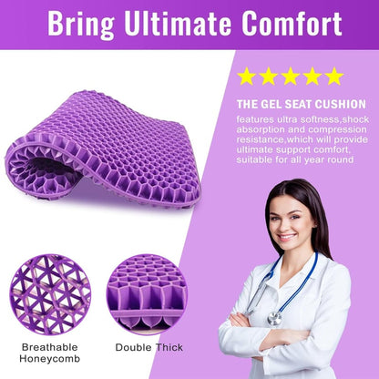 ✨Ergonomic Silicone Seat Cushion🏆 – Relief You Can Feel