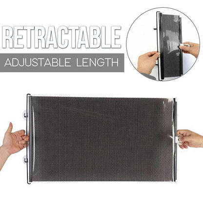 2-Second Retractable Car Windshield Sunshade (Universal Fit) 🛡️☀️